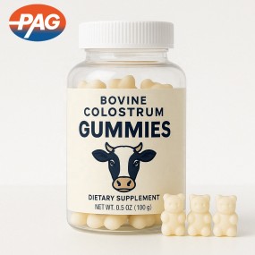 Private Label Gummy Supplement Manufacturer Immune Support Bovine Colostrum Gummy Vitamins