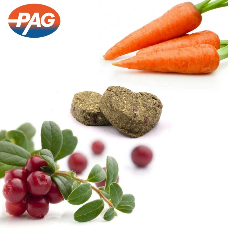 Optimal Nutrition Pet Cranberry & Carrot Treats Pet Wellness Natural Rabbit Grass Biscuit