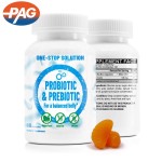 Daily Supplement for Balanced Belly Gummy Pectin Fiber Probiotic Prebiotic Pectin Gummy