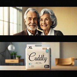 Adult Diapers Factory - Large Size Adjustable Waist