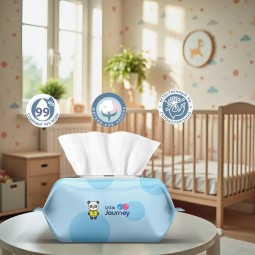 Baby Wet Wipes Manufacturer - Little Journey 120 Household