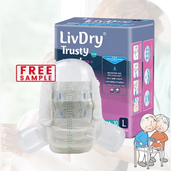 Adult Diaper Supplier - LivDry Trusty Korean Organic