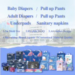 婴儿纸尿裤生产商-免费样品批发天然