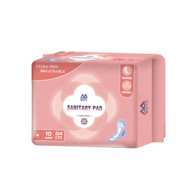 卫生巾源头工厂 - 含负离子芯片棉柔卫生巾批发