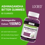 2 Pack Organic Ashwa Root Ashwagandha Gummies Immune Support Supplement for Adults Safe for Pregnant Women