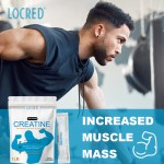 Rapid-Absorption Creatine Monohydrate Powder for Male Female Adults Post-Workout Muscle Growth Recovery Formula Sports Nutrition