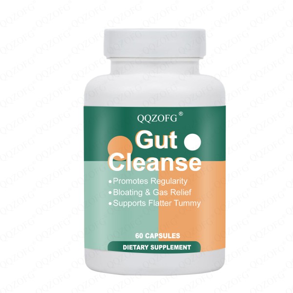 OEM Herbal Supplements for Gut Health Magnesium Berberine Vitamin D & Quercetin Capsules Colon Cleanse Formula