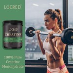 Premium Creatine Monohydrate Muscle Growth Powder Quick-Absorption Post-Workout Supplement for Adults Strength-Building for Men