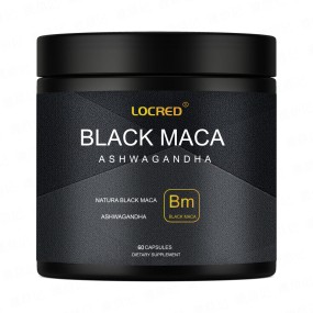 100% Pure Non-GMO Maca Capsules High Quality Black Maca Powder for Men and Women Natural Energizer Adult Dosage