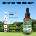 OEM/ODM Wholesale Licorice Root Extract Drops 2oz Alcohol-Free Vegan GNO-GMO Gluten-Free Bark Herbal Extract Customizable Labels