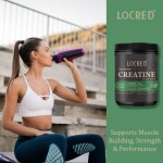 Premium Creatine Monohydrate Muscle Growth Powder Quick-Absorption Post-Workout Supplement for Adults Strength-Building for Men