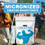 Rapid-Absorption Creatine Monohydrate Powder for Male Female Adults Post-Workout Muscle Growth Recovery Formula Sports Nutrition