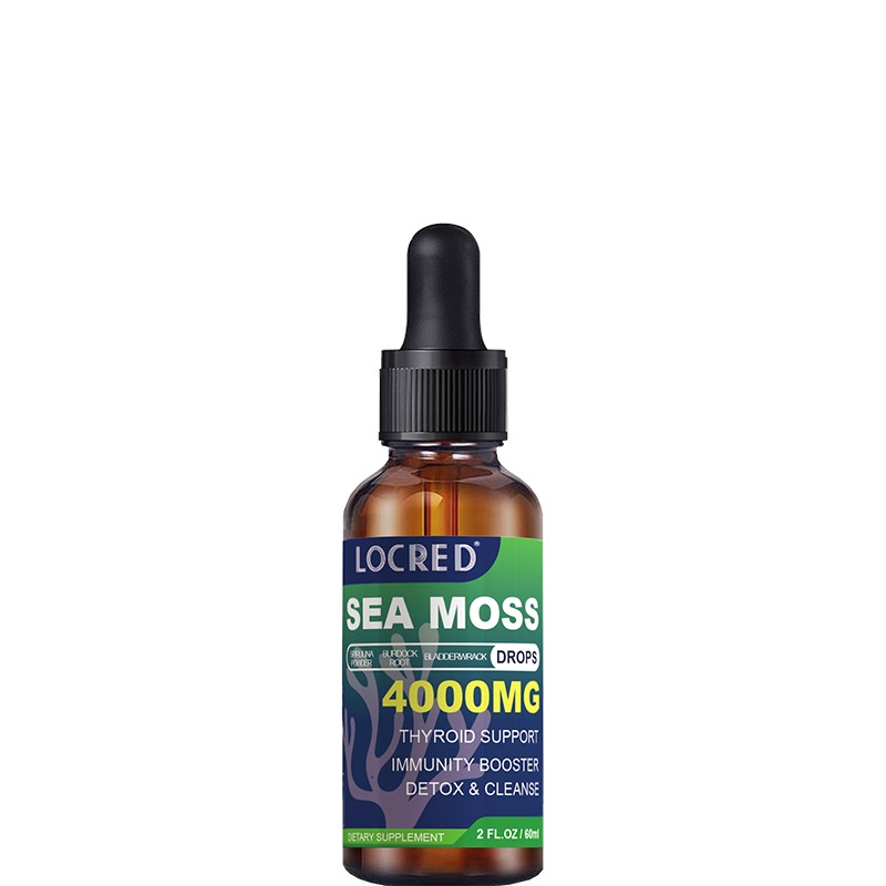 Hot Selling Oral Liquid Sea Moss Drops Multi-Beneficial Joint and Immune Support Supplement for Adults