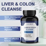 Hot Selling Advanced Non-GMO Colon Cleanse for Adults Gut Detox with Multiple Benefits for Men Women Safe for Pregnant Women