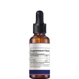OEM/ODM Wholesale Elderberry Drops Customizable Labels Herbal Extract in Bottles