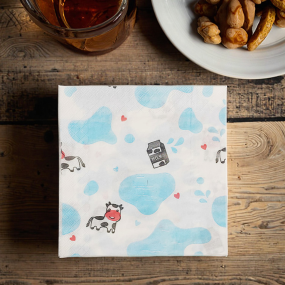 纸餐巾供应商-可定制餐巾100%原生浆