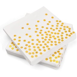 纸餐巾生产厂家-可定制印花婚礼饮料巾