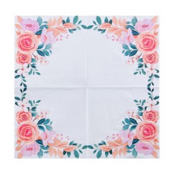 纸餐巾生产厂家-客用纸餐巾动物印花