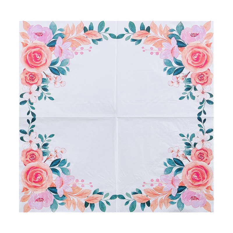 纸餐巾生产厂家-客用纸餐巾动物印花