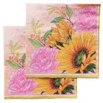 纸餐巾生产厂家-客用纸餐巾动物印花