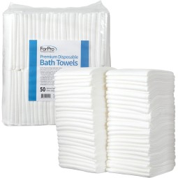 Bath Towels Manufacturer - Professional 50 Count White