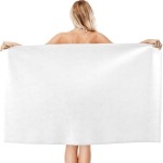 Bath Towels Supplier - OEM Shop Hot Sale White