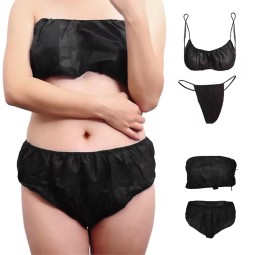 Disposable Underwear Supplier - Factory Low Price Black