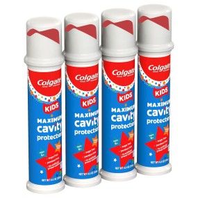 儿童牙膏生产厂家-高露洁儿童泵式6岁以上