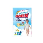 婴儿纸尿裤生产厂家 - GOO.N L号裤式46片印花