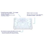 清凉枕生产厂家 - 无纺布蓝色可拆洗