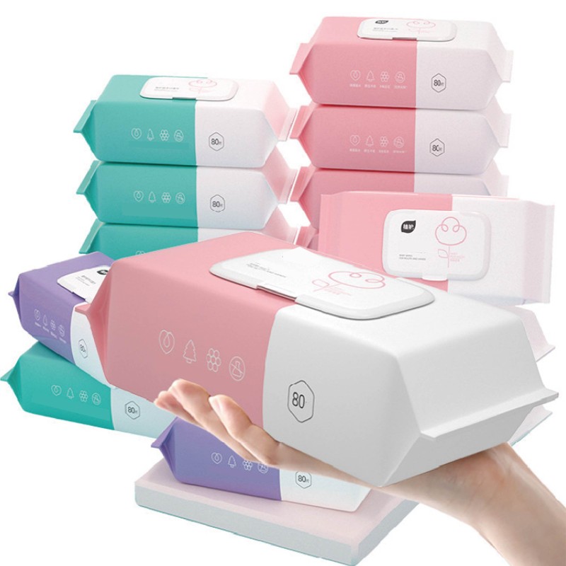 婴儿湿巾生产厂家-有机可降解可定制logo