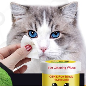 Pet Wipes Factory - Portable Cloth 80Pes Eye Face