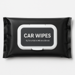 汽车清洁湿巾供应商-单片仪表板绿膜