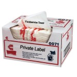 厨房毛巾生产厂家-麦当劳清洁毛巾可重复