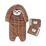 婴儿汽车座椅枕生产厂家 - 可定制棉涤衬垫