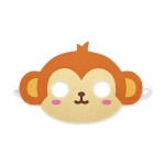 毛毡眼罩厂家 - 卡通动物派对装饰面具
