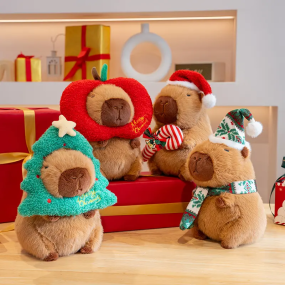 Christmas Plushies Factory - 25cm Capybara Soft Candy Decor