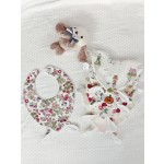 婴儿围兜生产厂家 - 可定制印花棉质口水巾