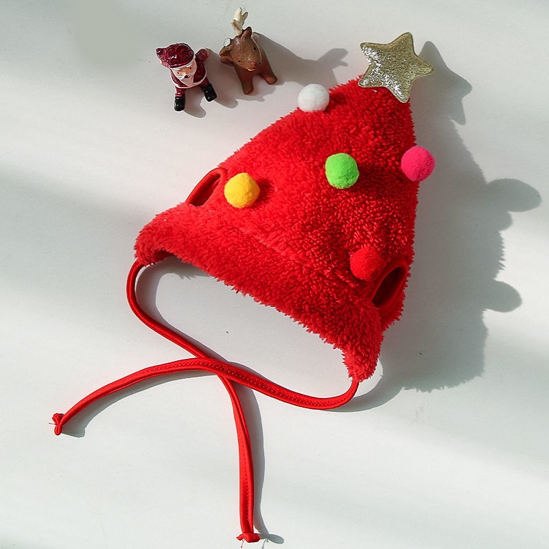 Pet Hat Set Factory - Christmas Style Cotton Costume