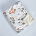 儿童毯厂家 - 双层羊羔绒法兰绒卡通