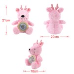 小鹿夜灯生产厂家 - 音乐毛绒玩具减压