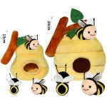 狗玩具厂家 - 蜜蜂蜂蜜屋躲猫猫发声