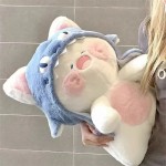 鲨鱼猫枕头生产厂家 - 超软卡哇伊水洗工艺