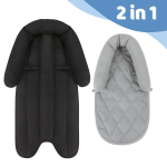 婴儿头部支撑厂家 - 儿童座椅垫汽车插入