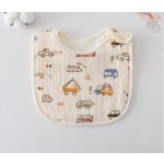 婴儿围兜厂家 - 防水纱巾可调三角巾