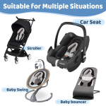 婴儿头部支撑厂家 - 儿童座椅垫汽车插入