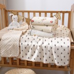 婴儿毯厂家 - 代工棉纱幼儿园午睡