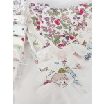 婴儿围兜生产厂家 - 可定制印花棉质口水巾