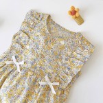 婴儿连体衣生产厂家 - 可爱花卉爬行服针织