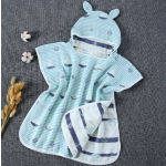 Baby Bath Towel Factory - 4/6 Layers Muslin Hooded Cape Bathrobe